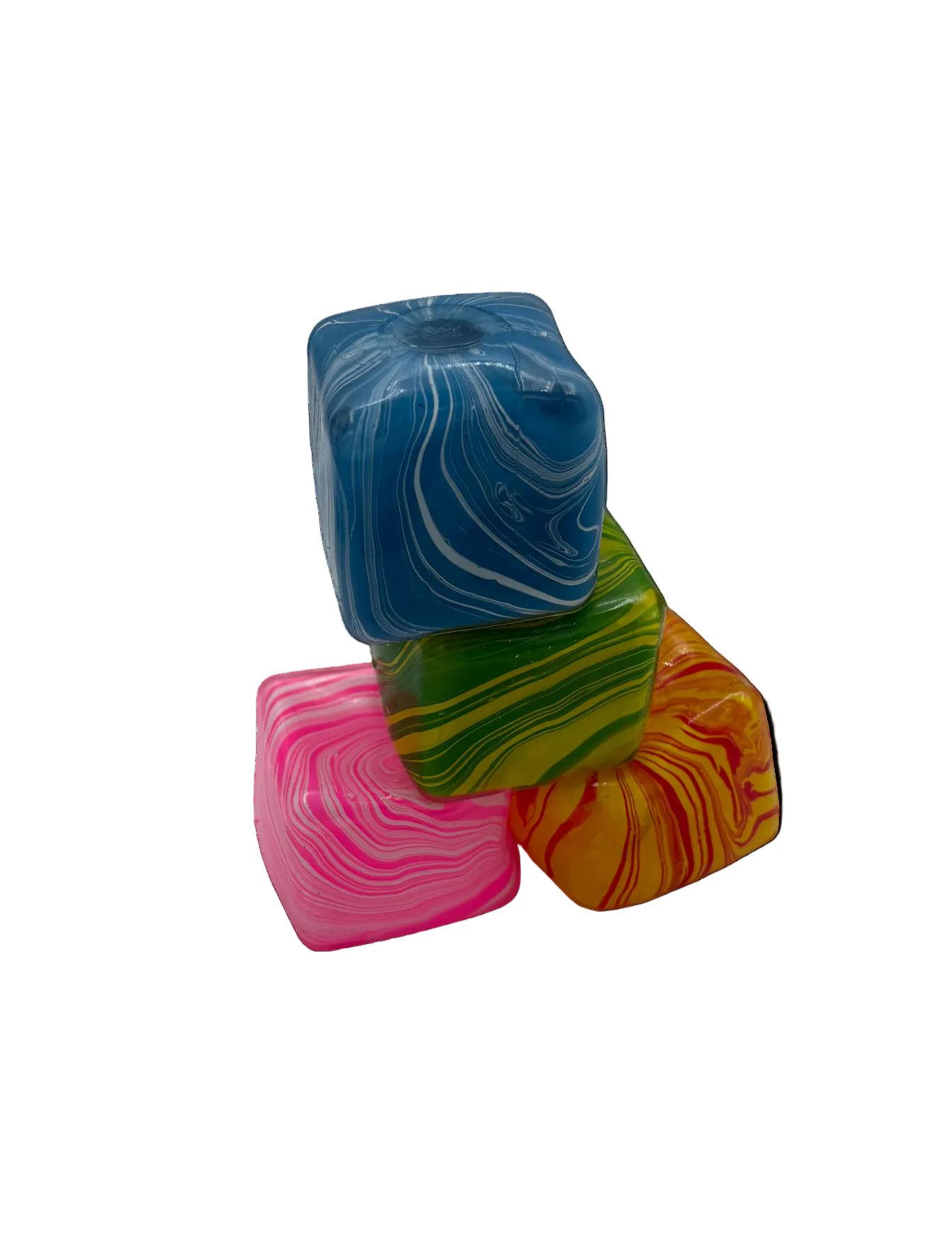 Tie-Dye Squeezy Cube