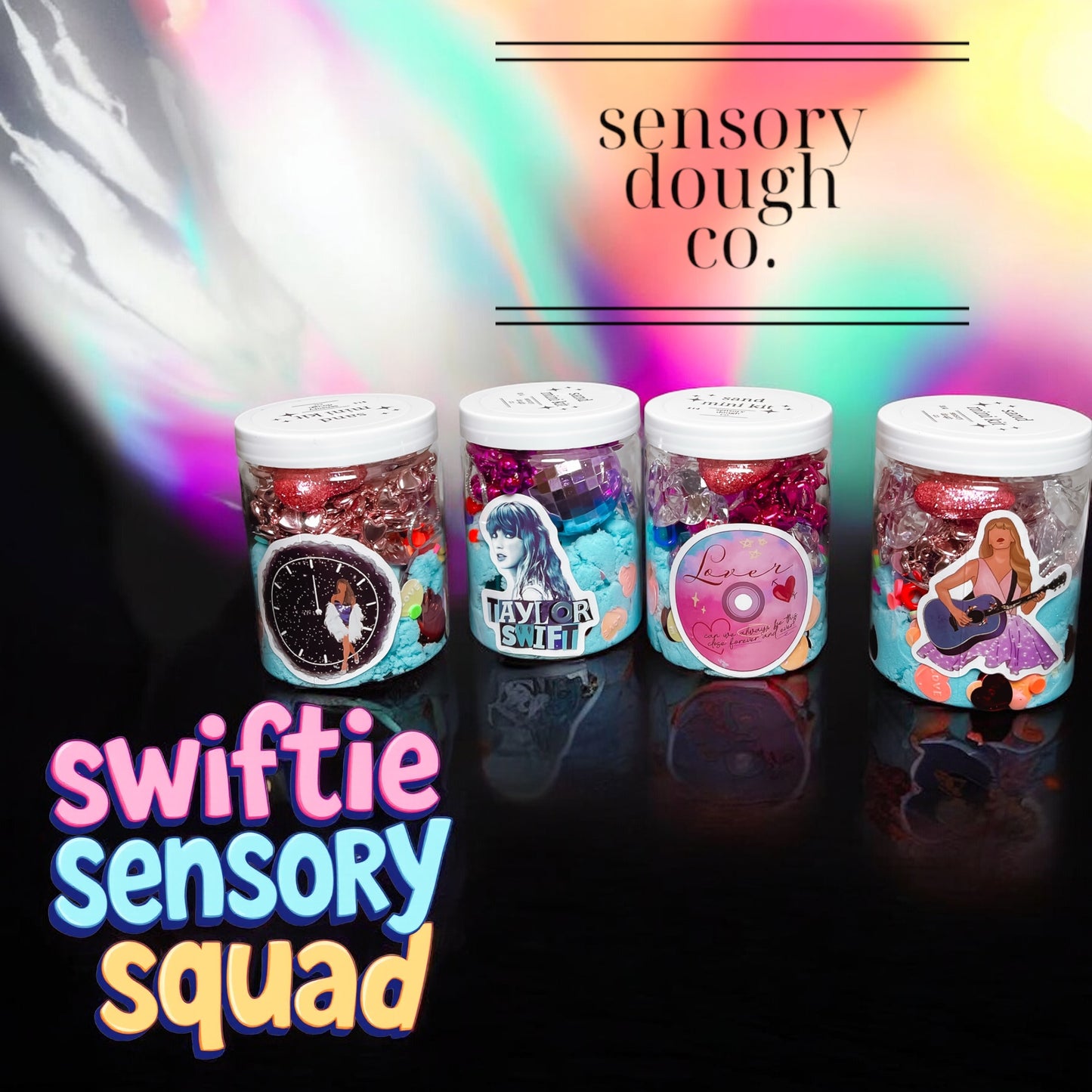 swiftie sensory squad sand mini kits
