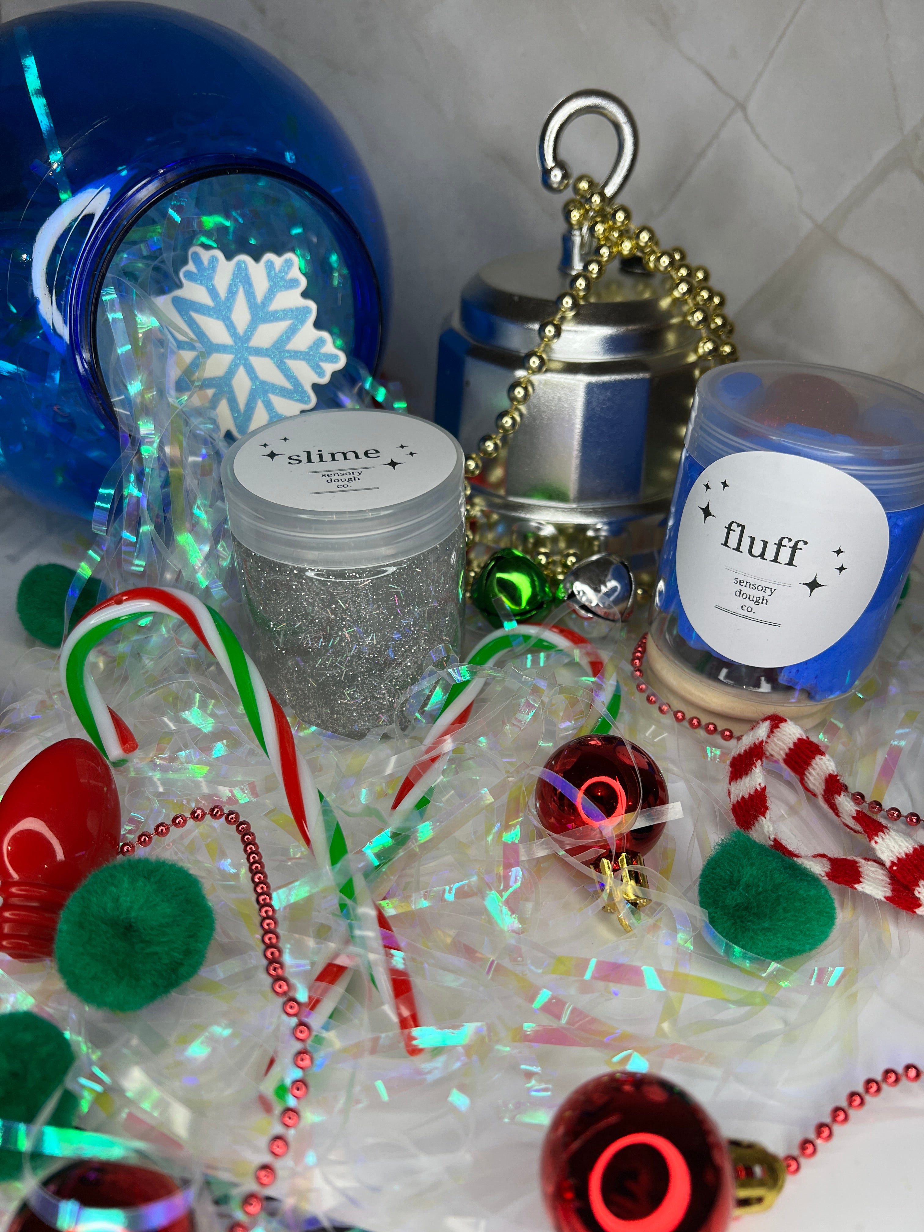 Holiday Light Up Bulb Sensory Kit