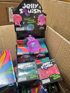Squishy Jelly:  big, glitter slow rising