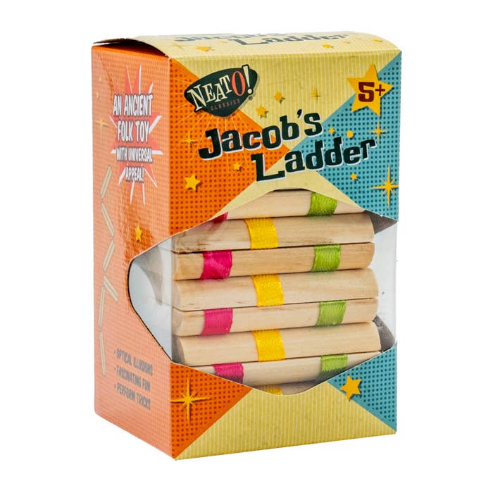 Classic Jacob's Ladder Retro Wooden Puzzle- Retro