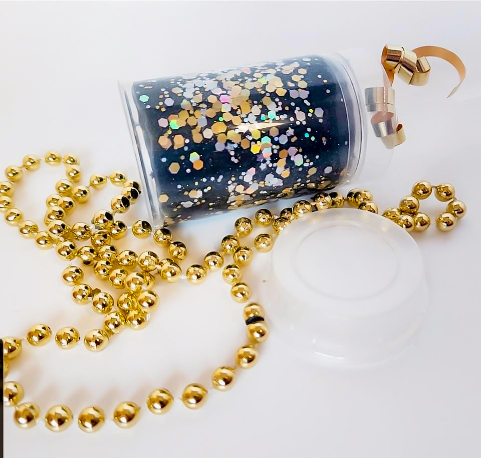 New Year Celebration Dough Pop