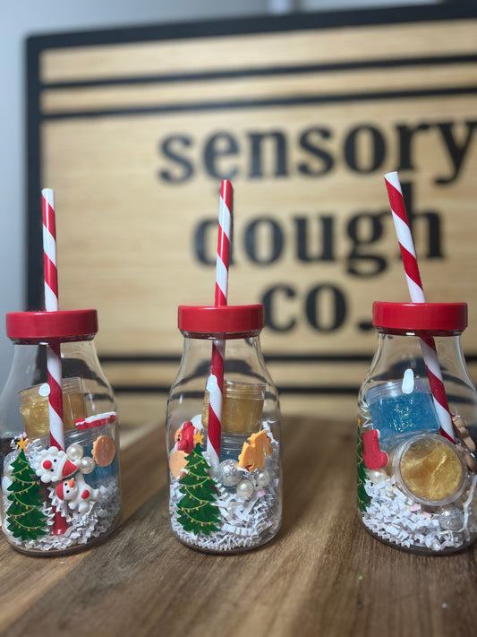 holiday milk n cookies slime kit